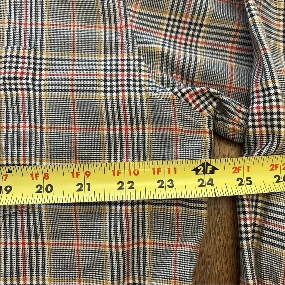 Vintage J. Crew casual Button down shirt Men’s Large Plaid Wool/Cotton W/ Pocket